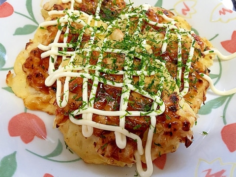 米粉で☆キャベツ焼き